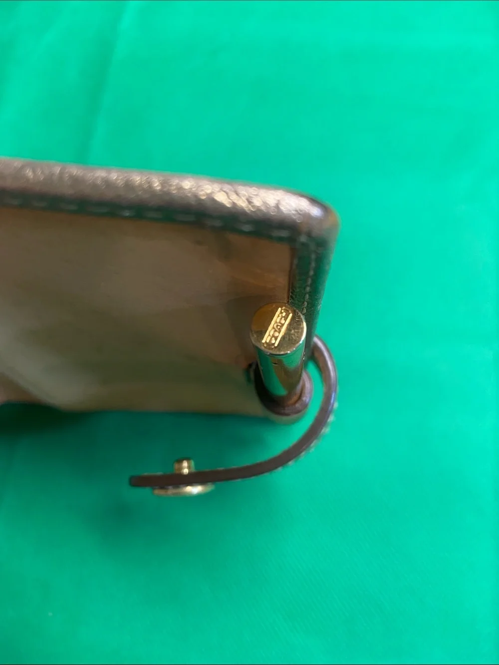Vintage Coach Signature Wallet with Gold Pen